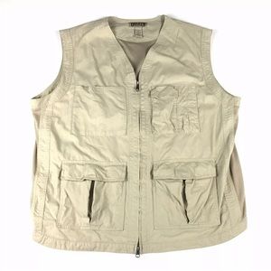 Duluth Mens Brown Fishing Outdoors Cotton Full